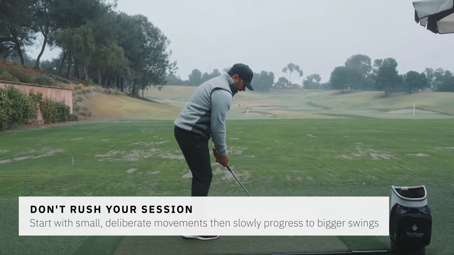 Focus areas during golf swing