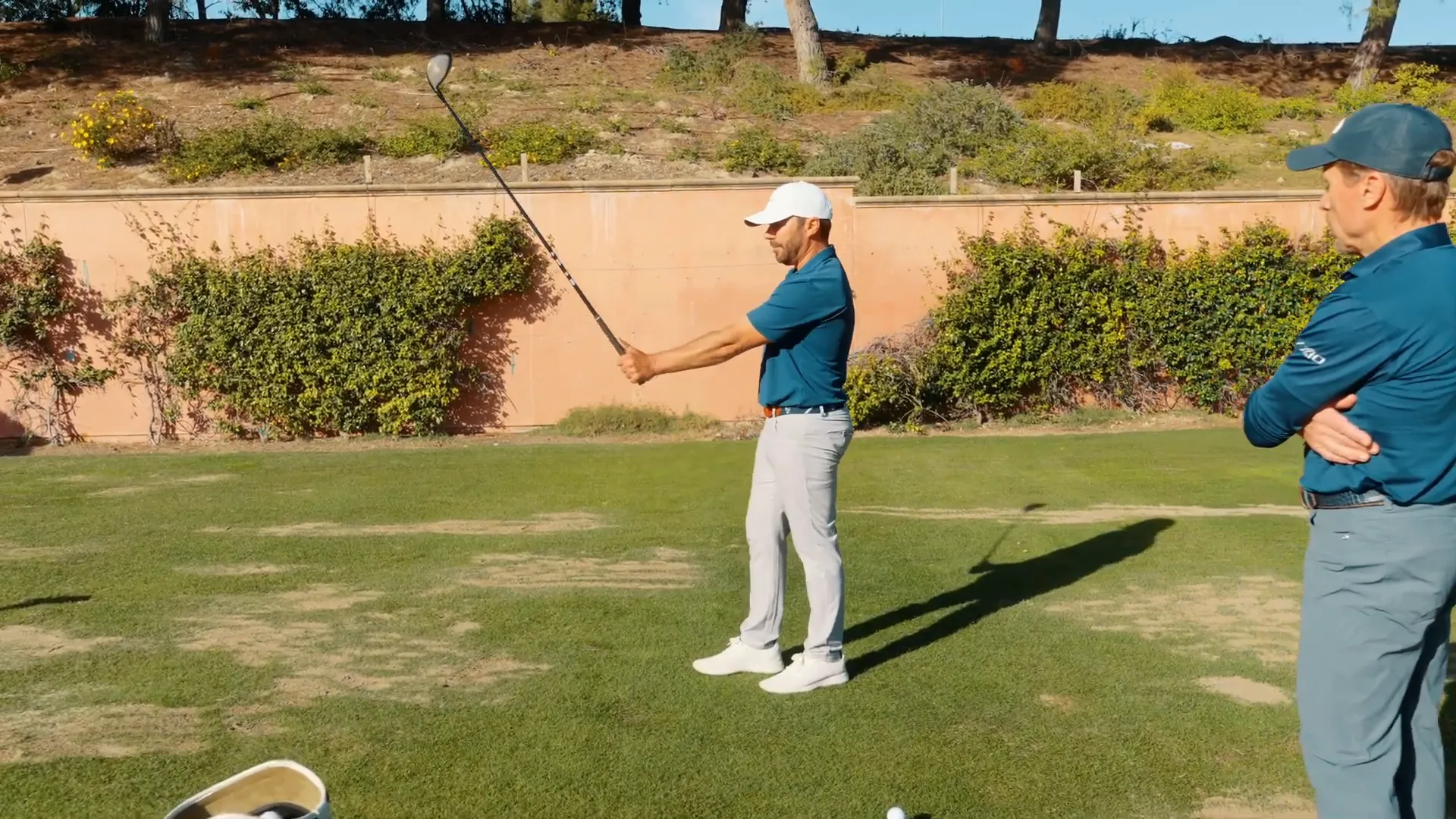Proper grip demonstration
