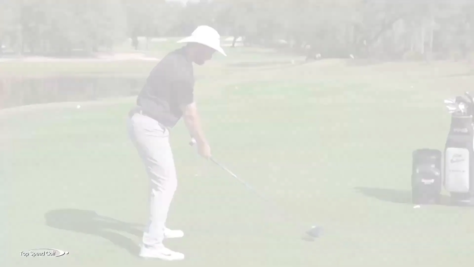 Practicing motion of body and club