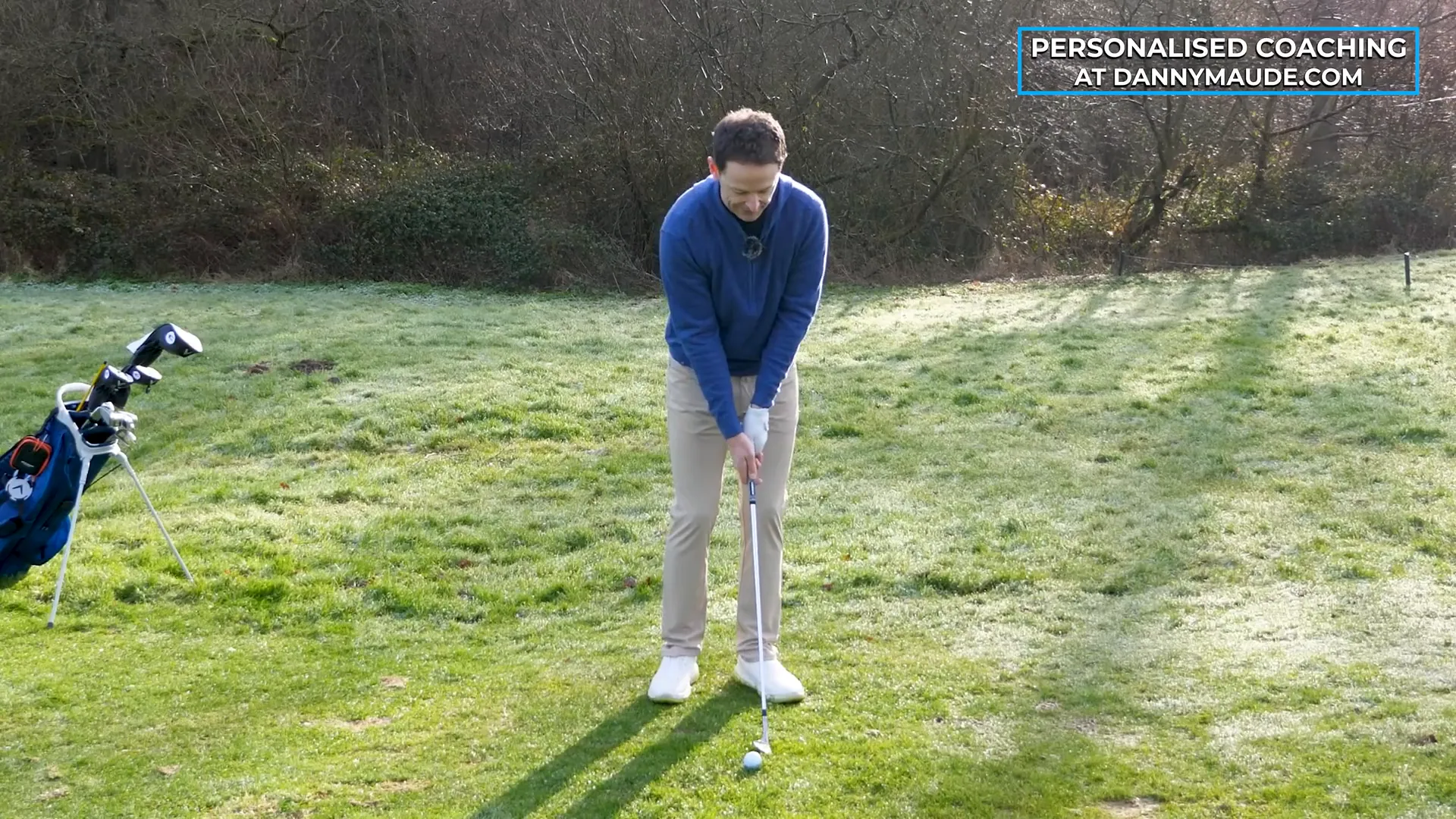 Practicing swings for consistent contact