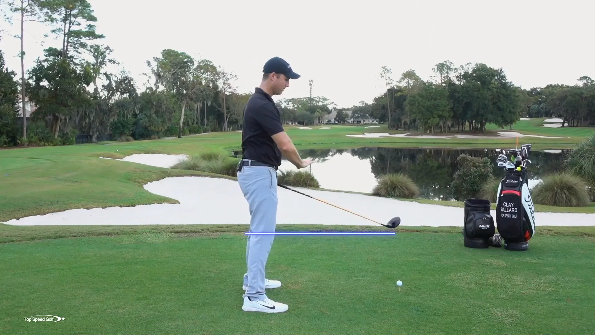 Knees rotating back and forth on the plane of glass