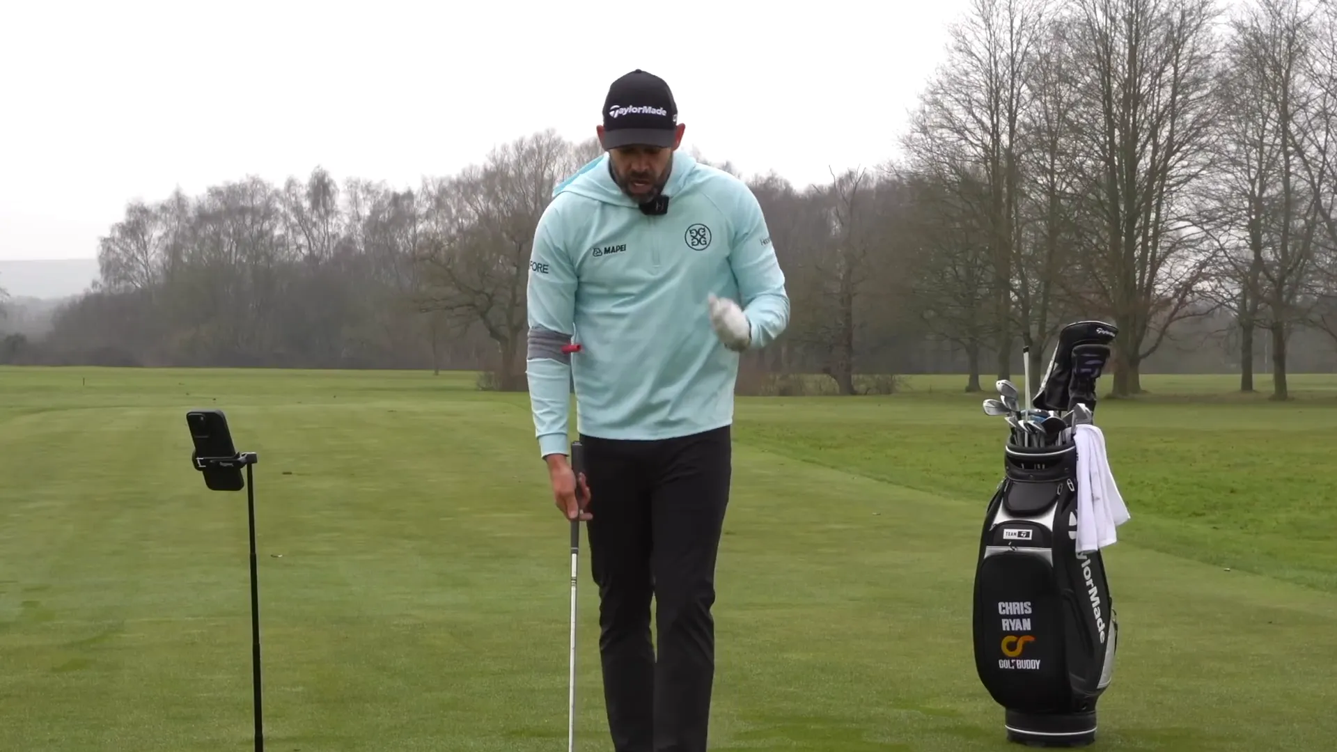 Demonstrating the umbrella drill