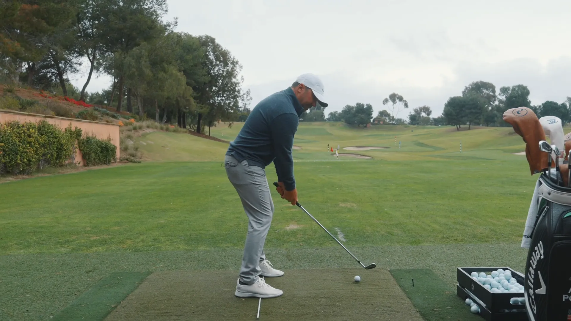 Shoulder alignment error in backswing