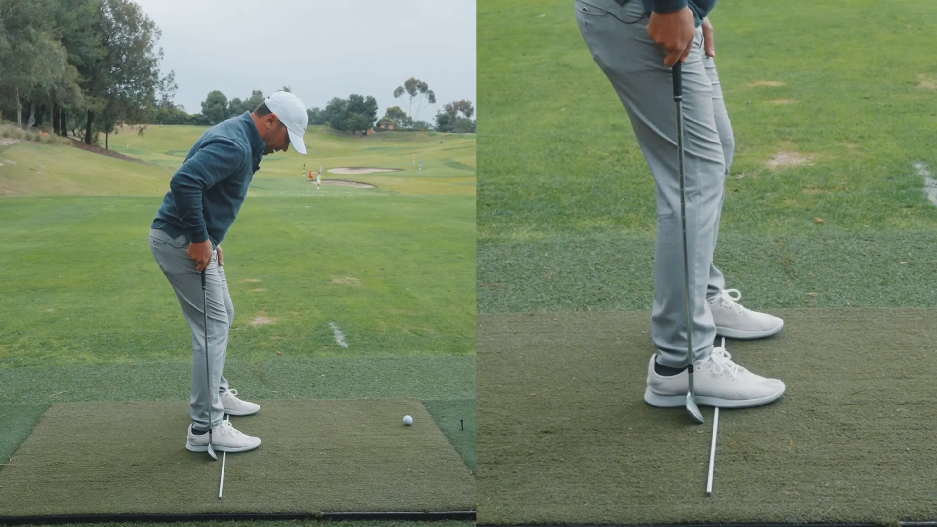 Weight distribution on the balls of the feet