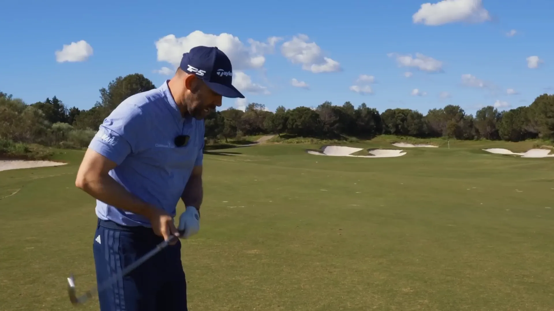 Understanding grip height during impact.