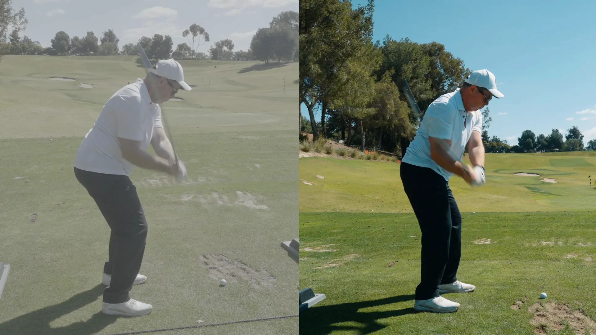 Foot alignment for optimal swing mechanics