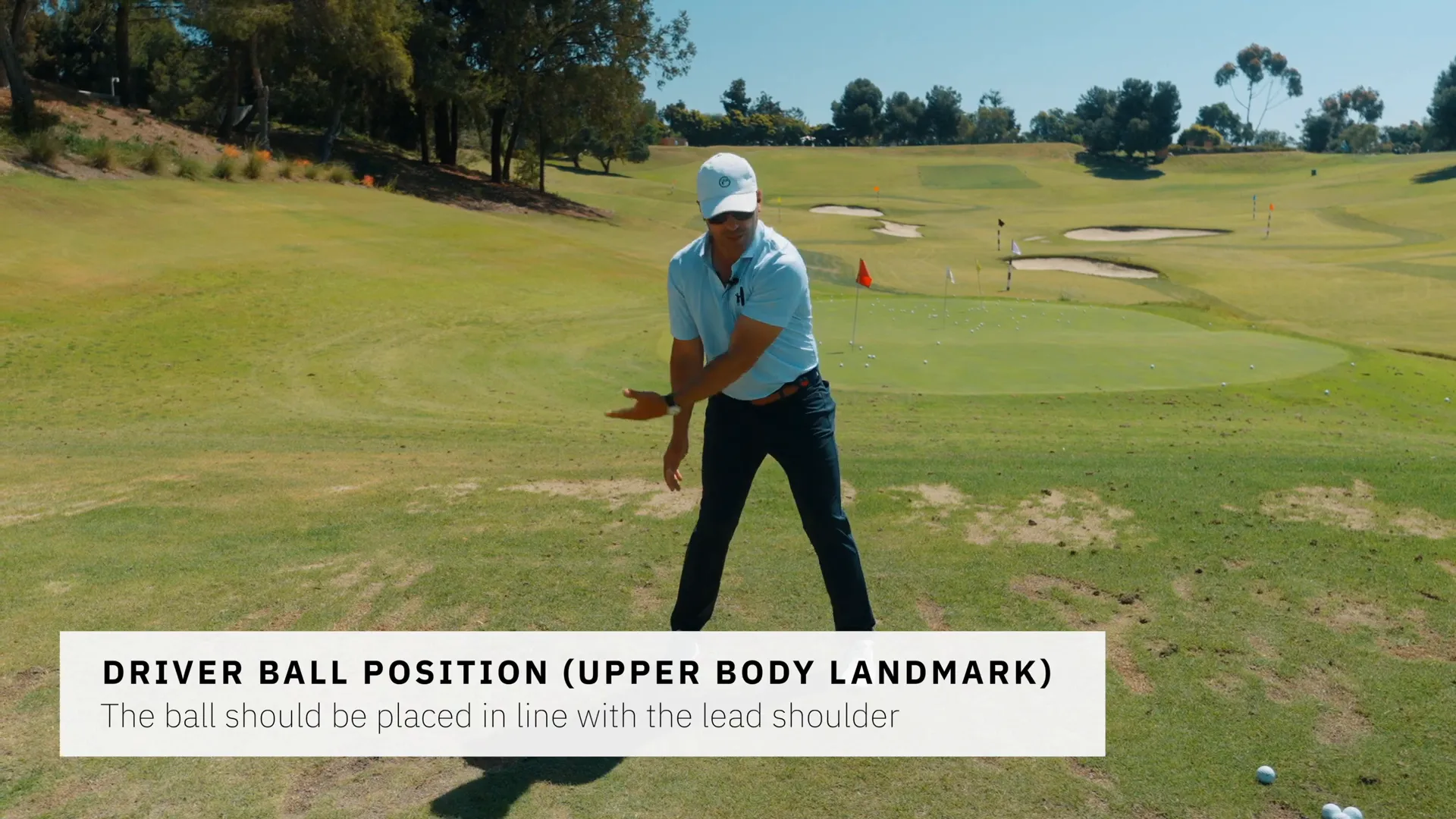 Setting up for the driver