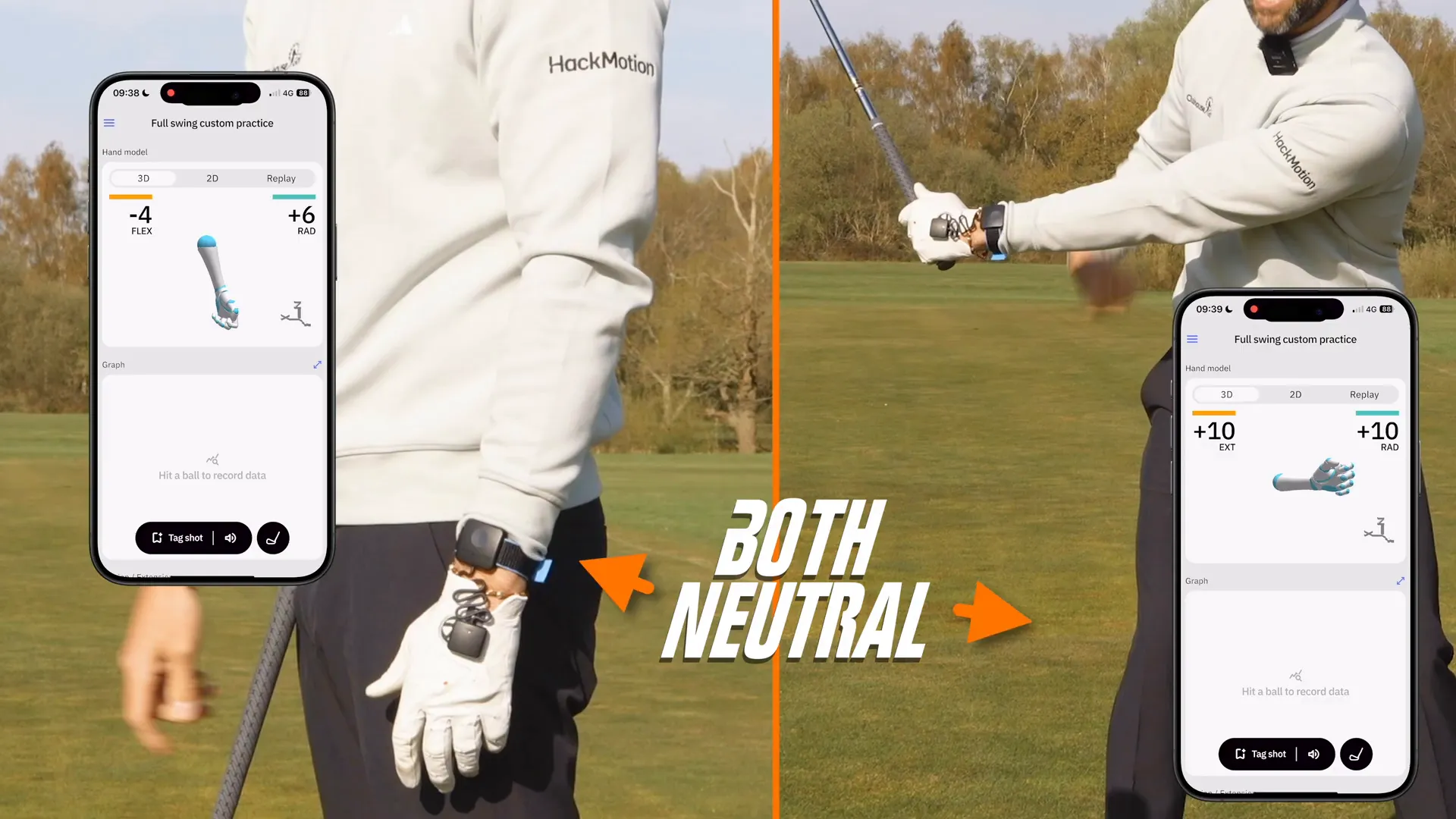 Demonstration of wrist position