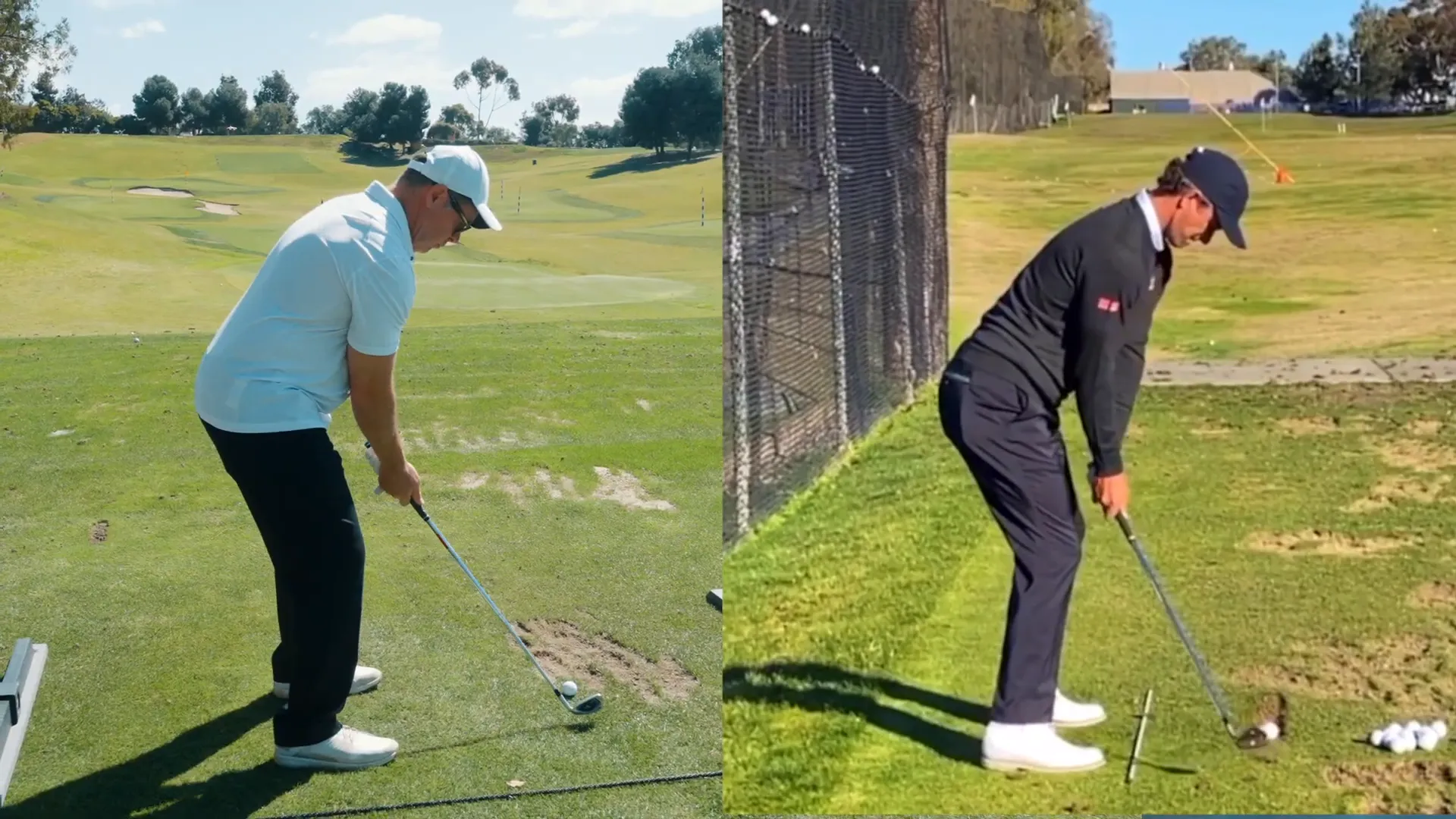 Checking hip and shoulder alignment
