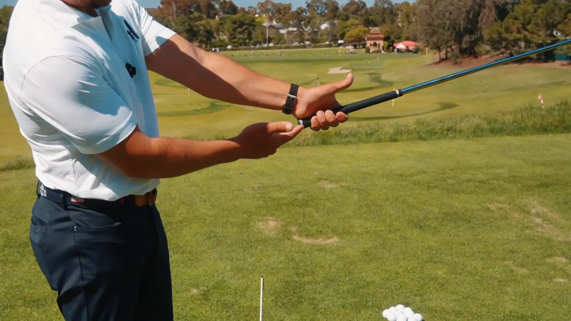 Correct grip positioning