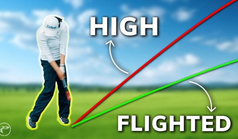 The SECRET To Hitting A Low-Flighted Iron