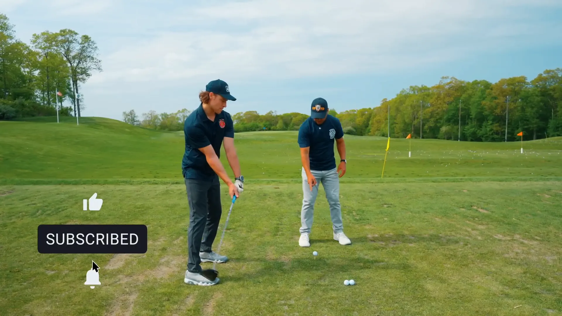 John Rom style clubface control behind ball