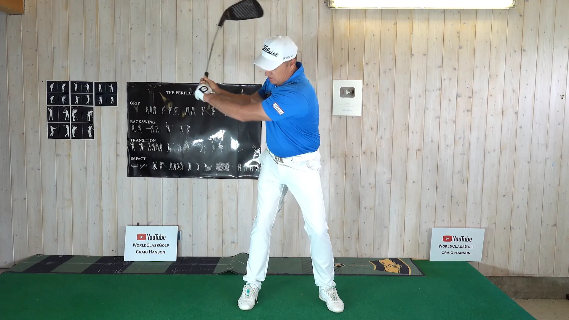 Softening the lead arm in the downswing