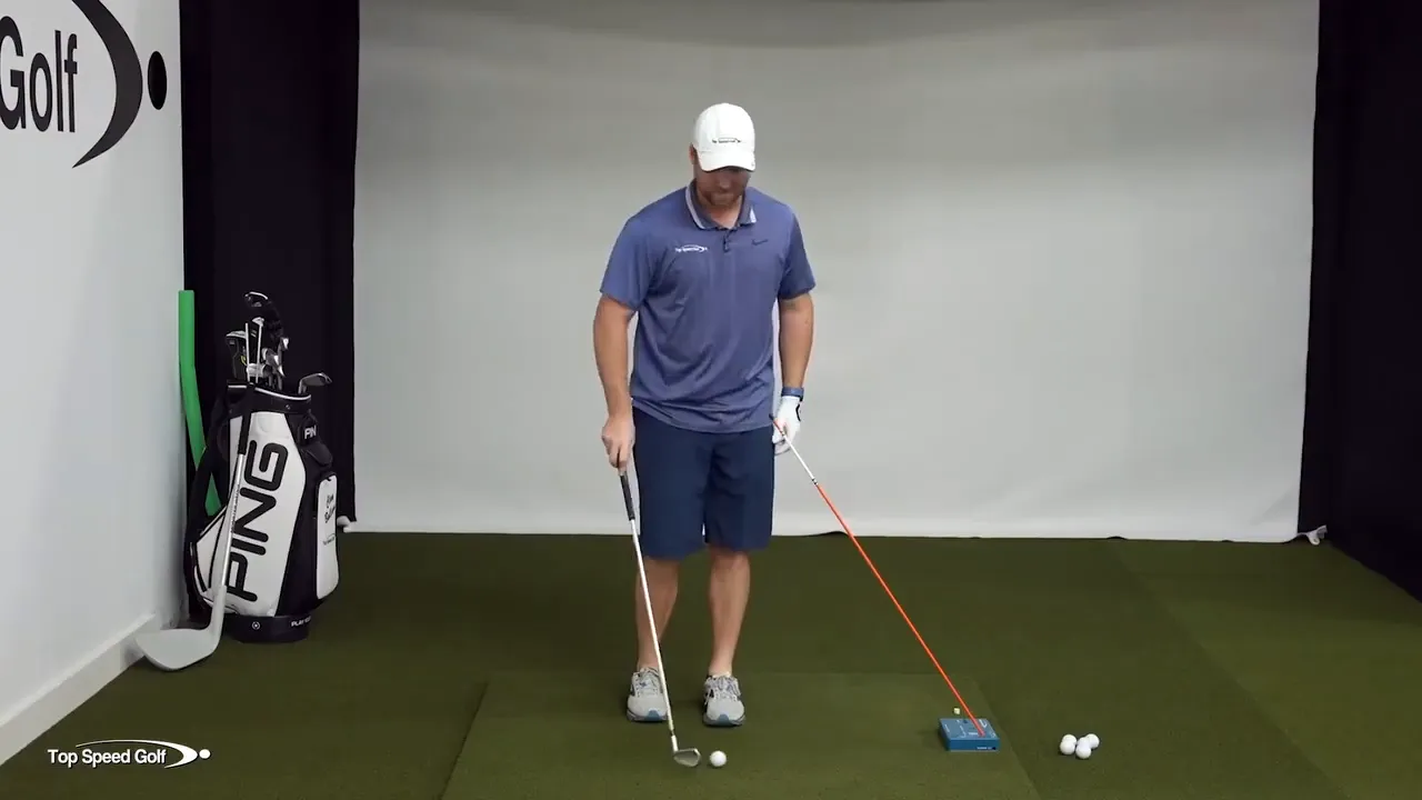 Coach explaining how tight lies reveal swing problems