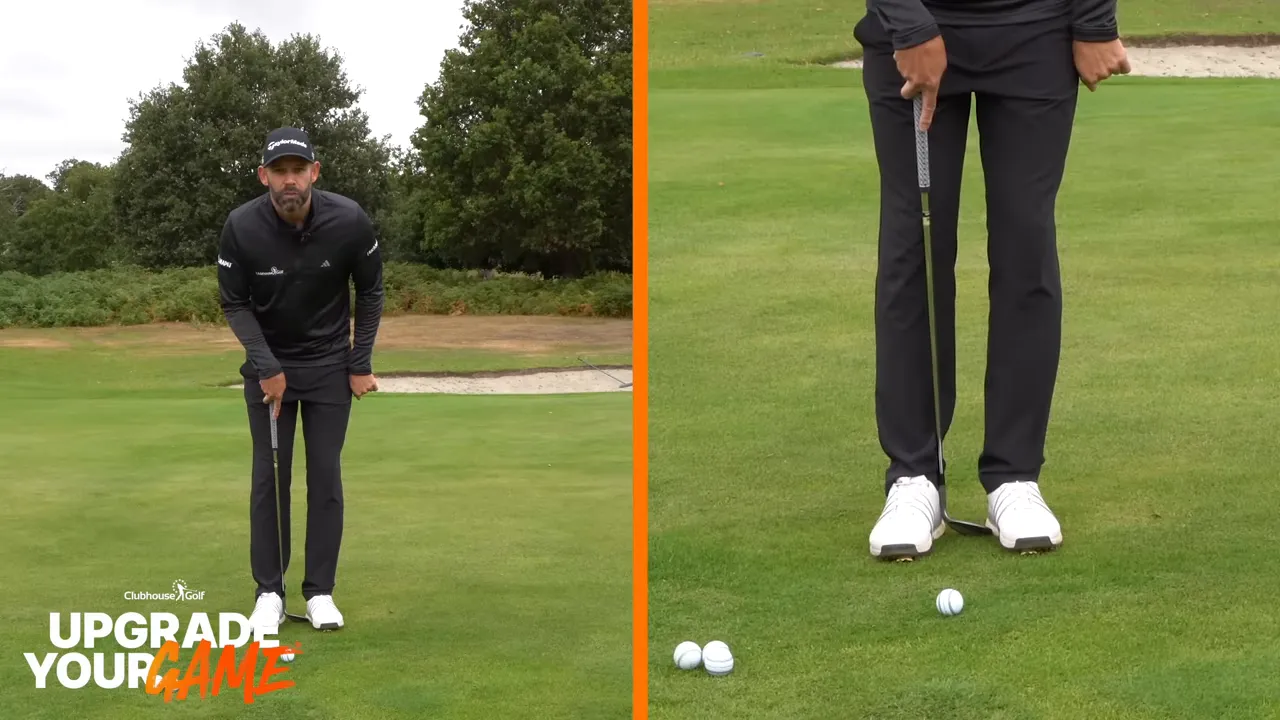 Narrow chipping stance