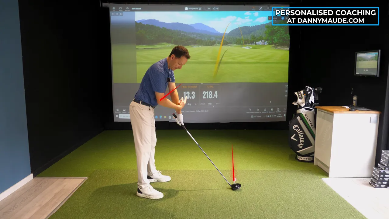Use small micro-adjustments to tune the shot shape on the course