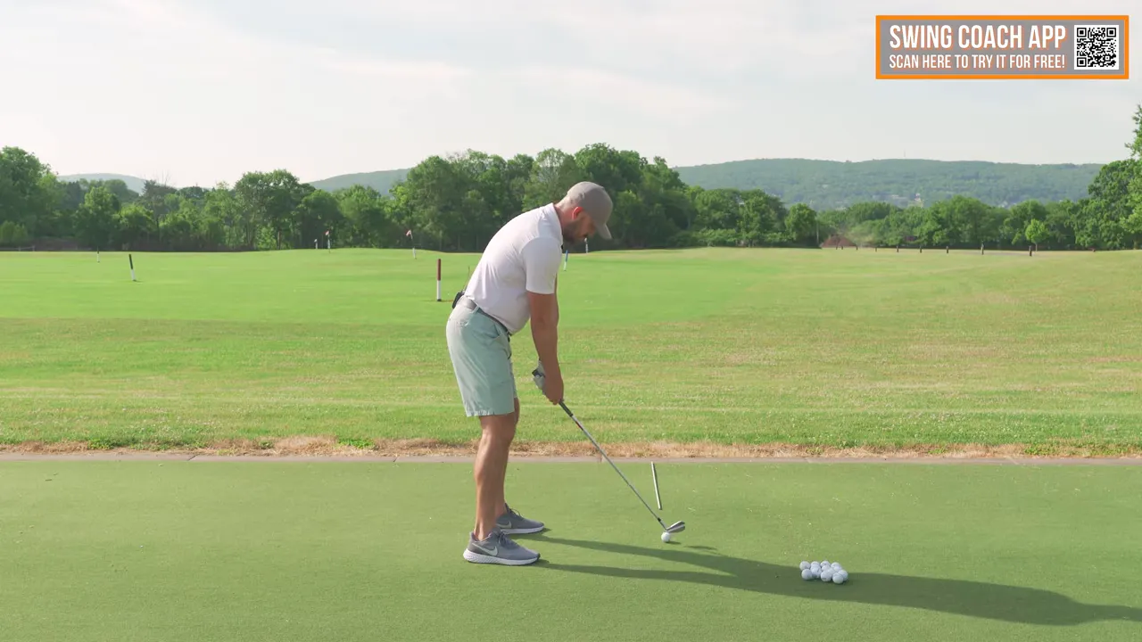 Finishing a practice session with relaxed arms and chest-led rotation