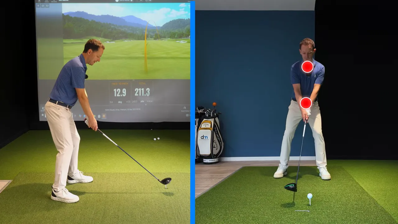 Combine the body sensation with hand adjustments to create a controllable face-to-path