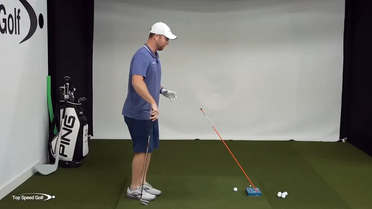Coach explaining posture and the reason for the drill