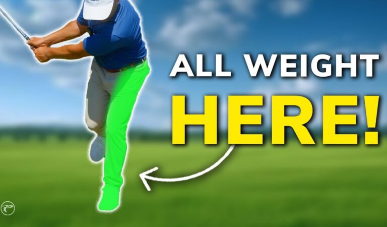 ELIMINATE Chunks & Thin Shots || How to Transfer Weight on Pitch Shots