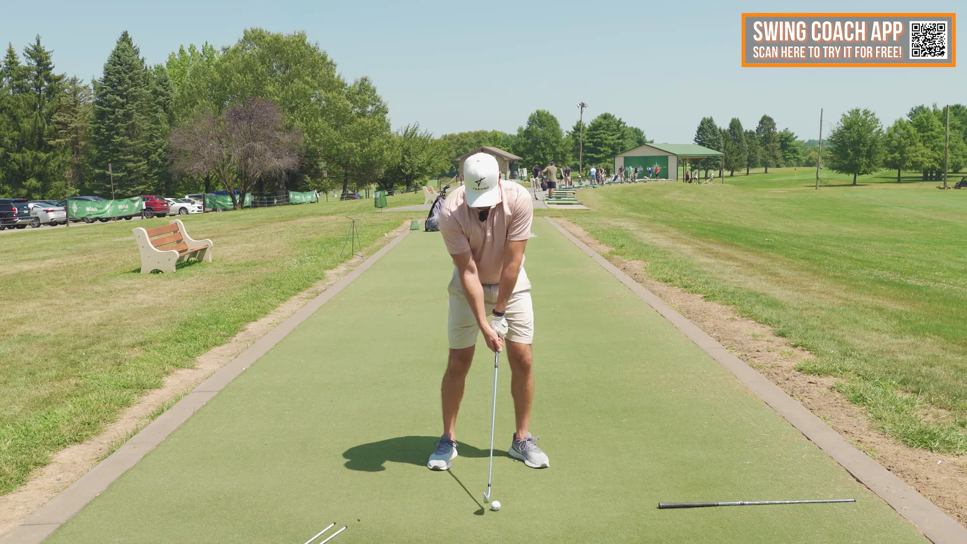 Using the combo feel with wedge shots