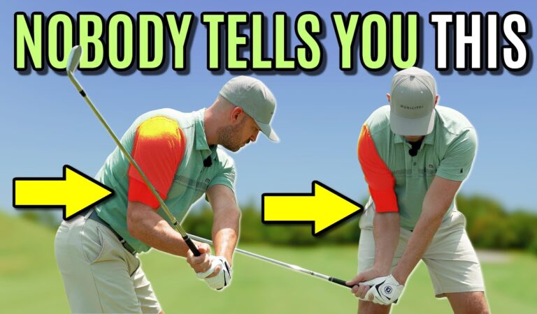 Hitting The Ball With Your Right Elbow Makes The Golf Swing So Much Easier