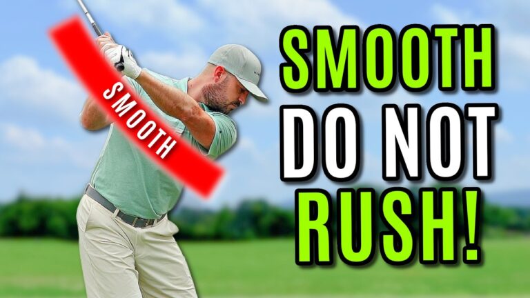 video thumbnail for 'Develop Smooth Effortless Power By Slowing Down Your Golf Swing!'