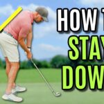 video thumbnail for 'The Trick To STAYING DOWN In The Golf Swing (Not What You Think!)'