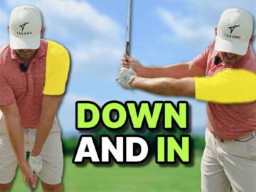 video thumbnail for 'Hitting The Ball With Your Left Shoulder Makes The Golf Swing So Much Easier'