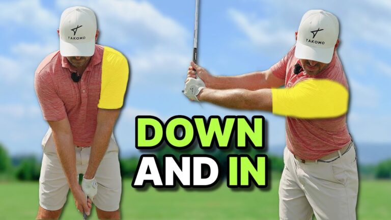 video thumbnail for 'Hitting The Ball With Your Left Shoulder Makes The Golf Swing So Much Easier'