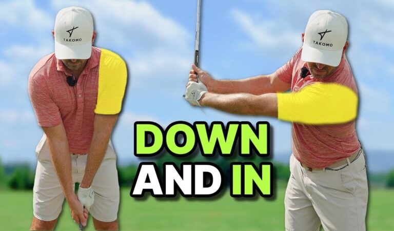 Hitting The Ball With Your Left Shoulder Makes The Golf Swing So Much Easier