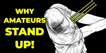 video thumbnail for 'Why Amateur Golfers Can't Stop Standing Up! '