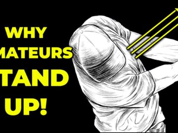 video thumbnail for 'Why Amateur Golfers Can't Stop Standing Up! '