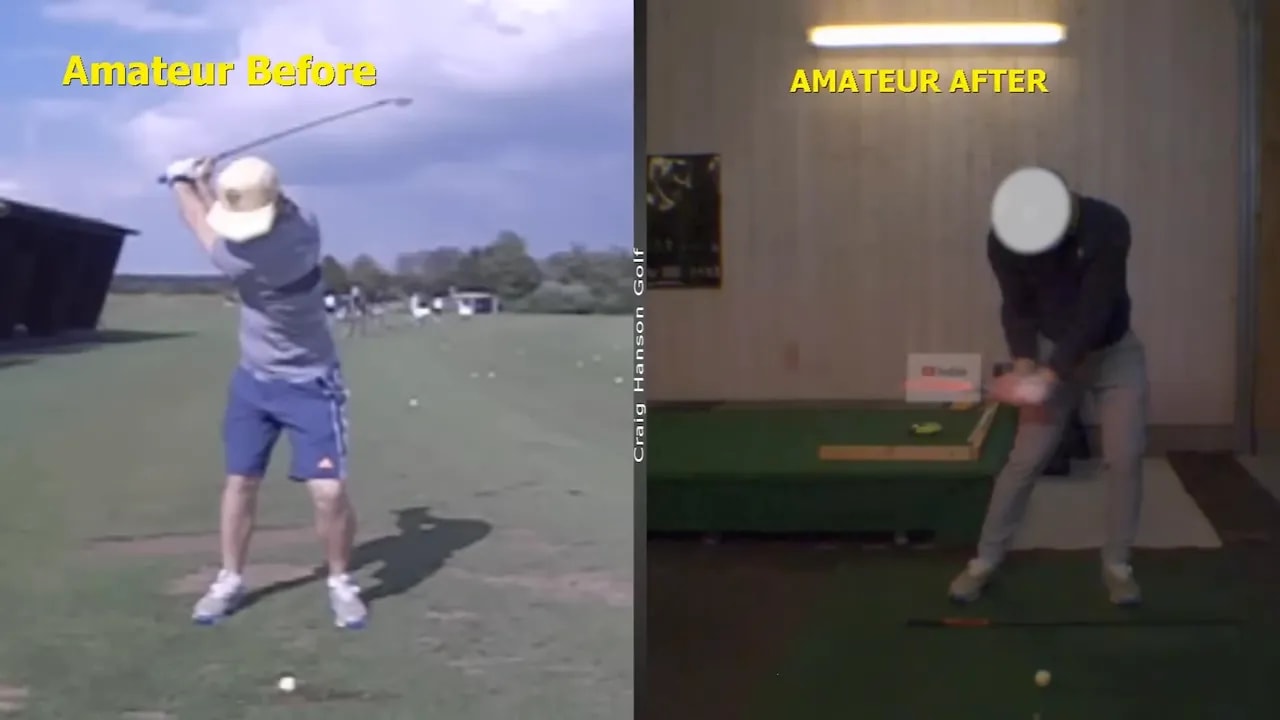 Hands leading through impact