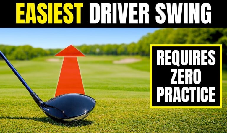 The Ridiculously Easy Driver Swing Requires Almost No Practice