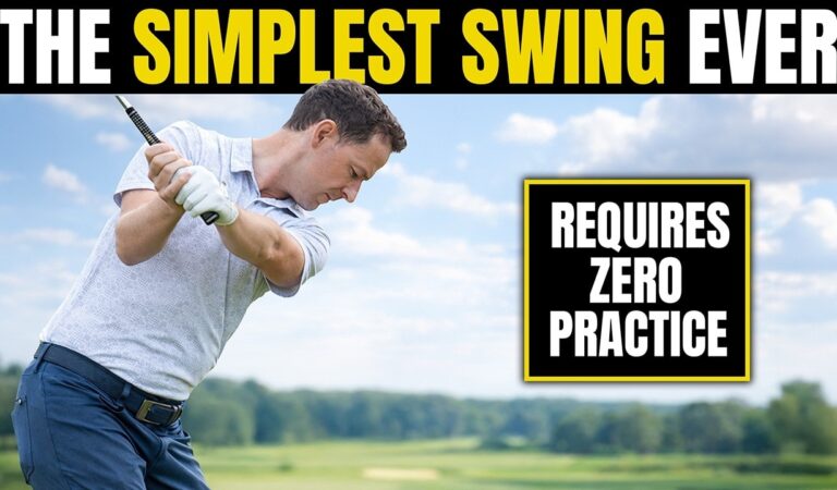 This Ridiculously Easy Golf Swing Requires Almost No Practice