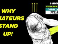 video thumbnail for 'Why Amateur Golfers can’t Stop Standing Up! '