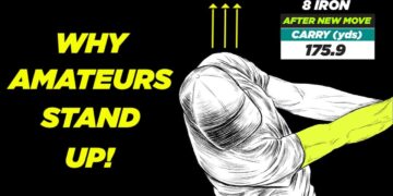 video thumbnail for 'Why Amateur Golfers can’t Stop Standing Up! '