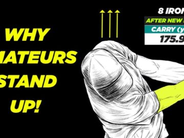 video thumbnail for 'Why Amateur Golfers can’t Stop Standing Up! '