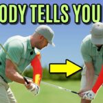 video thumbnail for 'Hitting The Ball With Your Left Elbow Makes The Golf Swing So Much Easier'