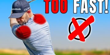 video thumbnail for 'This Simple Move Stops You Rushing the Downswing'