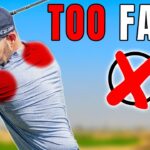 video thumbnail for 'This Simple Move Stops You Rushing the Downswing'