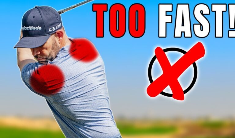This Simple Move Stops You Rushing the Downswing