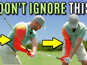 video thumbnail for 'Hitting The Ball With The Right Elbow Makes The Golf Swing So Much Easier'