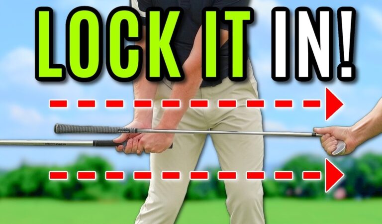 Hitting The Ball With Your Right Wrist Makes The Golf Swing So Much Easier