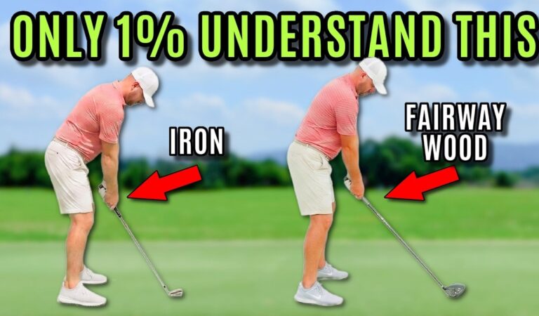 No Tops + No Fats! The Trick To Hitting Fairway Woods Off The Ground