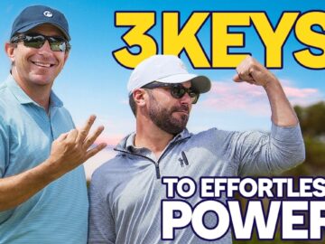 video thumbnail for 'Three KEYS to an effortless swing!'