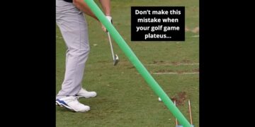 video thumbnail for 'Don't make this mistake when your golf game plateaus'
