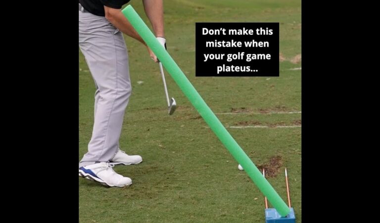 Don’t make this mistake when your golf game plateaus