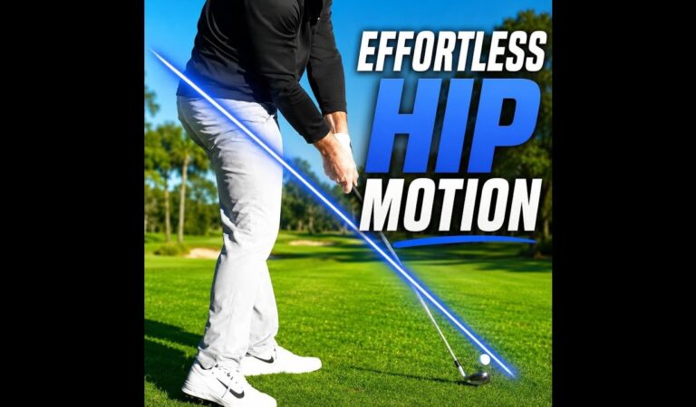 Effortless Hip Motion In Your Golf Downswing